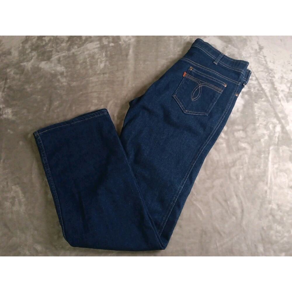 Vintage Orange Tab Levi's Jeans Men 34W x 33L Made USA With A Skosh More Comfort